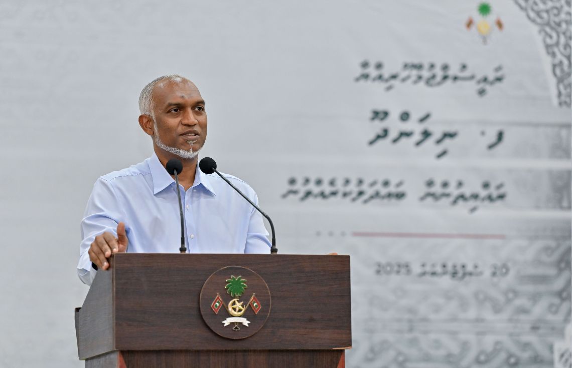 ކުށްކުރާ މީހުންނަށް އަދަބު ދިނުމުގަ މޫނަކަށް ކަނދުރާއަކަށް ނުބަލާނަން: ރައީސް