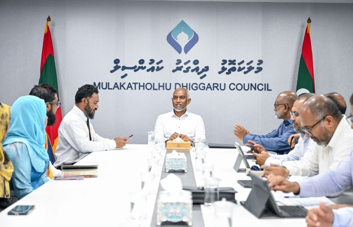 ރައީސުލްޖުމްހޫރިއްޔާ، މ. ދިއްގަރު ކައުންސިލާ ބައްދަލުކުރައްވާ މުހިންމު މަޝްވަރާތަކެއް ކުރައްވައިފި