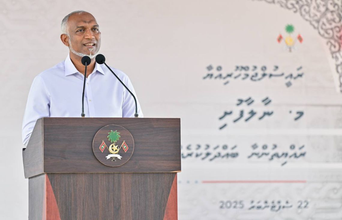 ނާލާފުށީގެ ރައްޔިތުން އުންމީދުކުރާ މިންވަރަށް ރަށަށް ތަރައްޤީ ގެނެސްދޭނަން: ރައީސް މުޢިއްޒު
