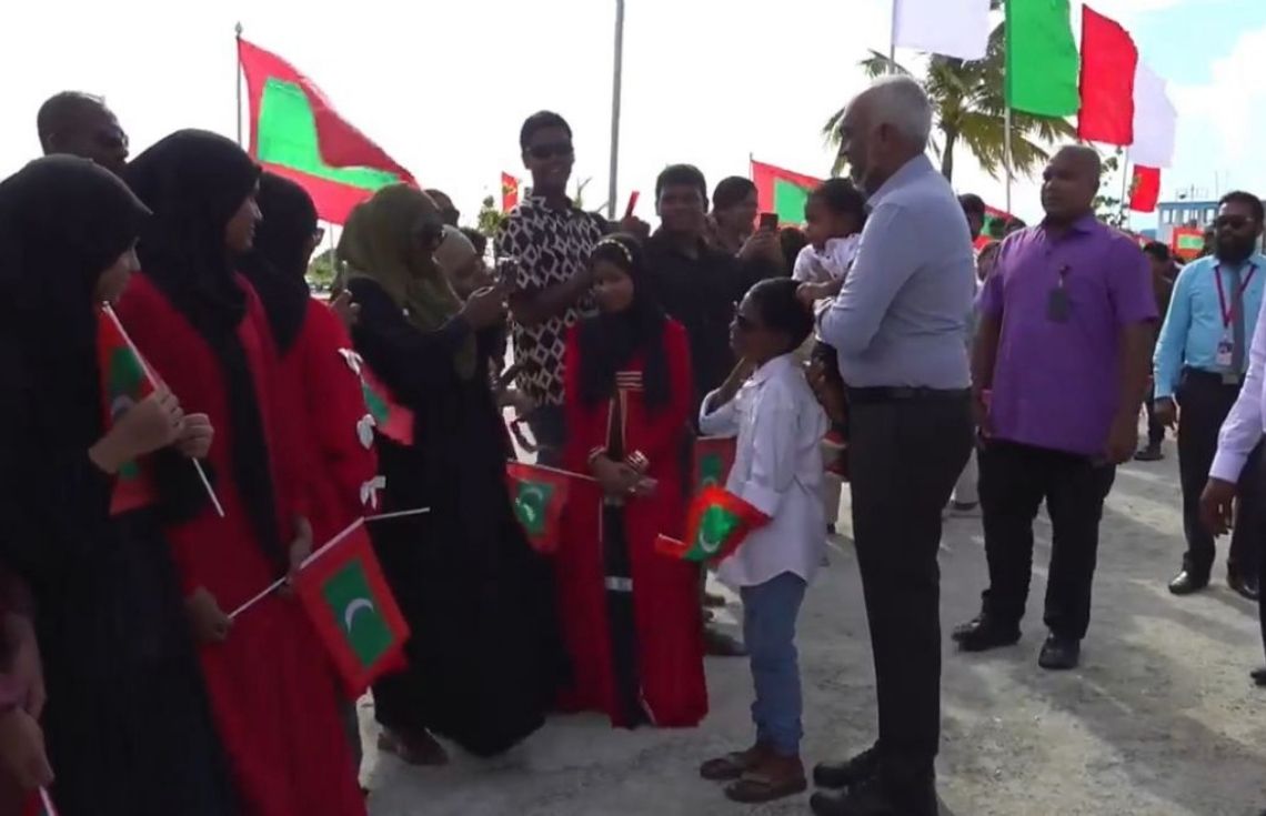ރައީސްގެ ކޮޅުމަޑުލު ދަތުރުފުޅުގެ ދެވަނަ މަންޒިލަކަށް މަޑިފުށި