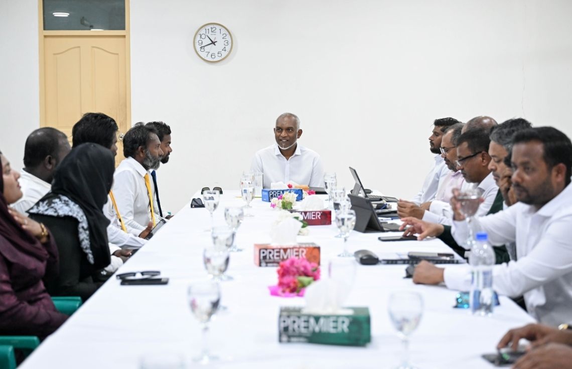 ރައީސުލްޖުމްހޫރިއްޔާ، ތ. ކަނޑޫދޫ ކައުންސިލާ ބައްދަލުކުރައްވާ މުހިންމު މަޝްވަރާތަކެއް ކުރައްވައިފި