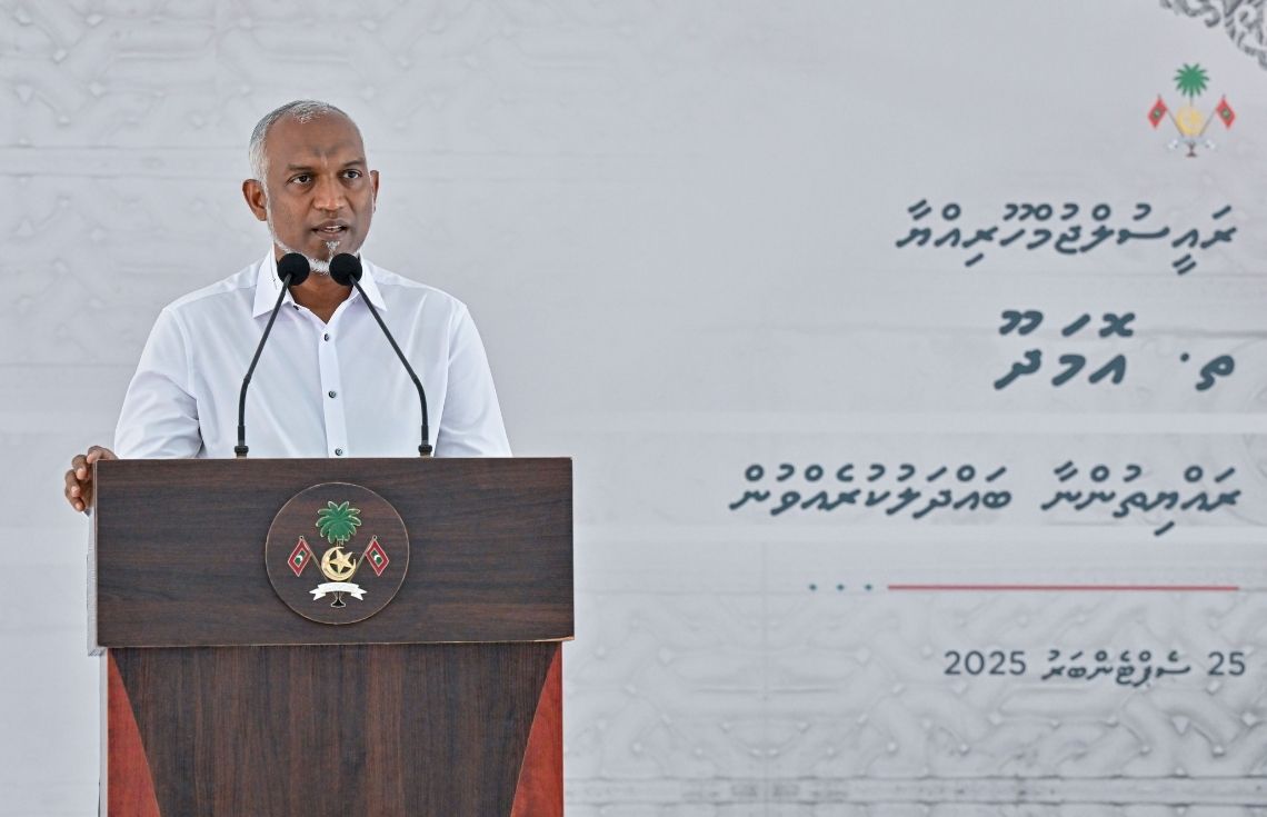އޮމަދޫގެ އިޚްތިޞާޞްގައި ހިމެނޭ 2 ފަޅުރަށުން ދާއިމީގޮތެއްގައި ކައުންސިލަށް އާމްދަނީ ލިބޭނެގޮތް ހަދައިދޭނަން: ރައީސް