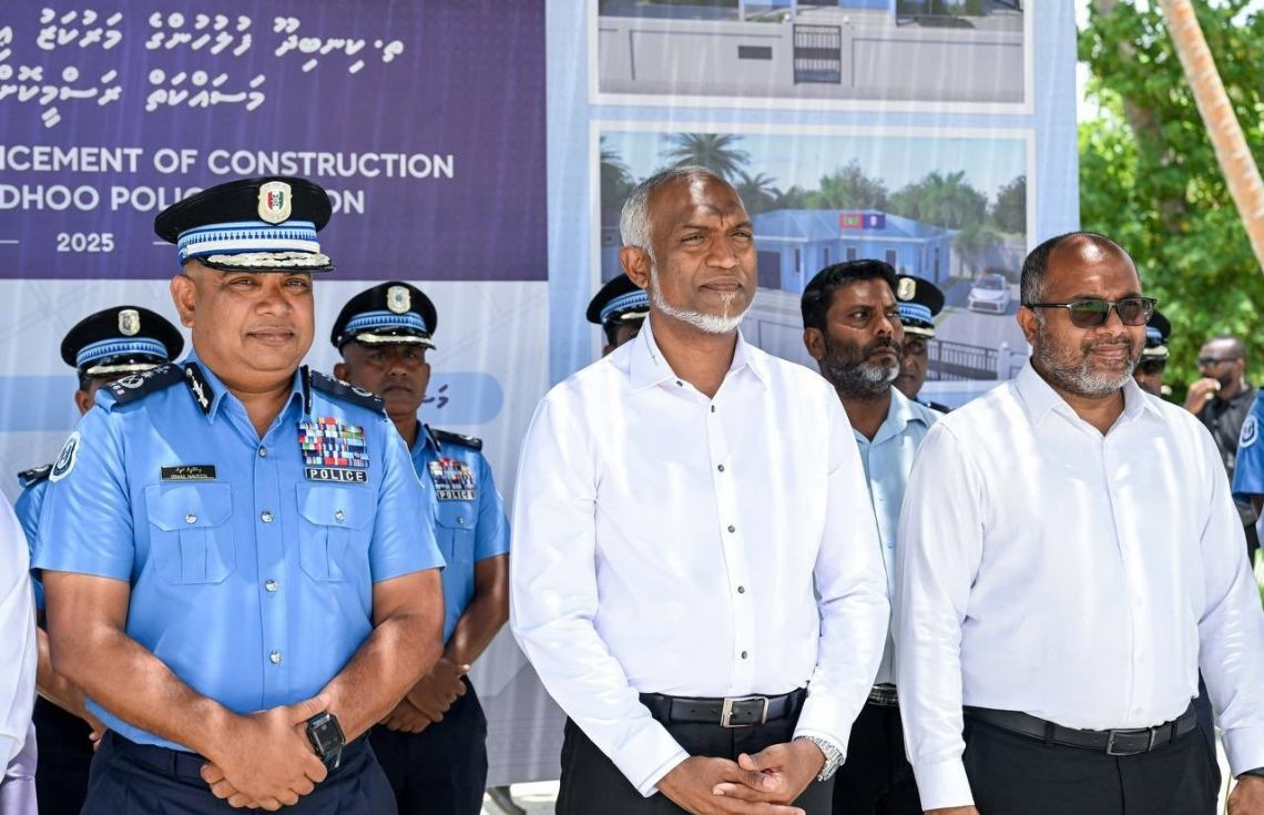 ތ. ކިނބިދޫ ފުލުހުންގެ މަރުކަޒު އިމާރާތްކުރުމުގެ ޢަމަލީ މަސައްކަތް ފަށައިފި