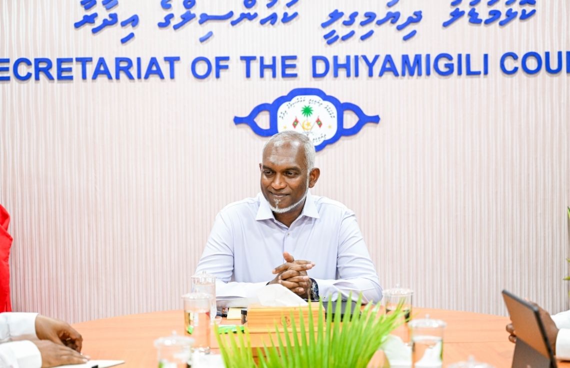 ރައީސުލްޖުމްހޫރިއްޔާ، ދިޔަމިގިލީ ކައުންސިލާއި ބައްދަލުކުރައްވާ މުހިންމު މަޝްވަރާތަކެއް ކުރައްވައިފި