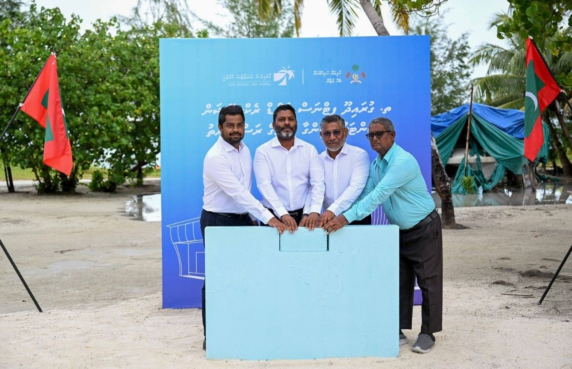 ގުރައިދޫ ފިޓްނަސް އެންޑް ރެކްރިއޭޝަން ސެންޓަރުގެ ބިންގާ އަޅައިފި
