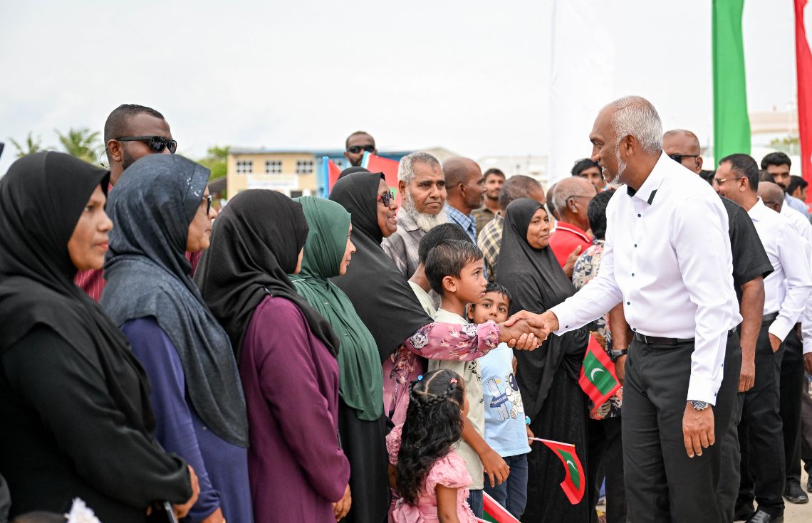 ރައީސުލްޖުމްހޫރިއްޔާ ހަތަރު އަތޮޅަށް ކުރެއްވި ދަތުރުފުޅު ނިންމަވައި މާލެ ވަޑައިގެންފި