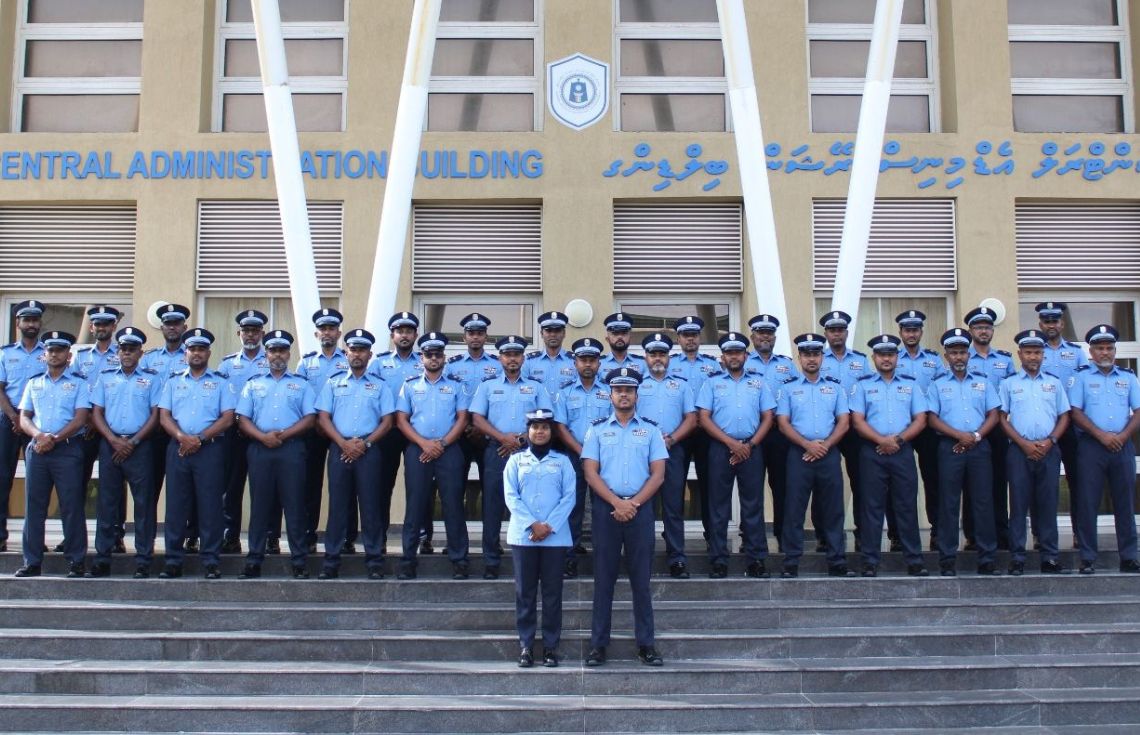 30 ފުލުހުންނާ އެކު އިންސްޕެކްޓަރ ކޯހުގެ 5ވަނަ ބުރު ފަށައިފި