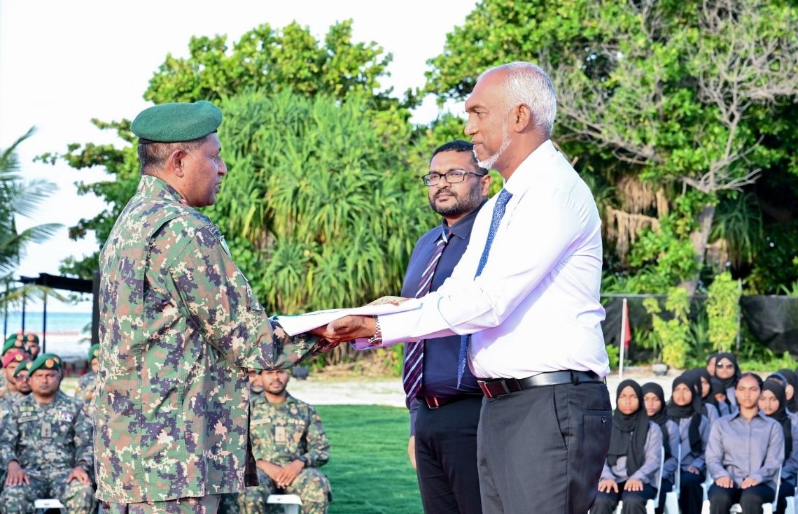 ދިވެހި ވަޠަނީ ޚިދުމަތް ރައީސުލްޖުމްހޫރިއްޔާ، ރަސްމީކޮށް އިފްތިތާޙުކޮށްދެއްވައިފި