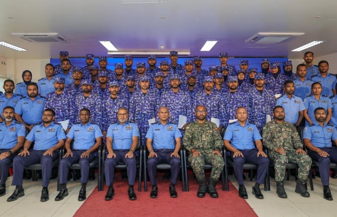 ފުލުހުންގެ 48 ވަނަ ޕަބްލިކް އޯޑަރ ޓްރެއިނިންގ ކޯހާއި ސުވަޓް ޓެކްޓިކަލް މެޑިކަލް ކޯސް ނިންމާލައިފި
