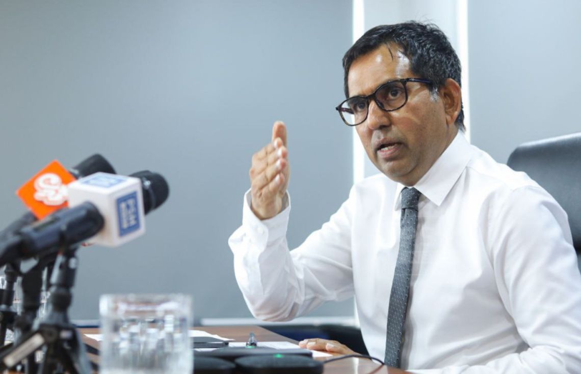 ކުރީގެ ސަރުކާރުން ހޯދުނު އިންސާފެއް ނުވަތަ އިސްލާހެއް ނެތް، ދަރަނިތަކުގެ ތެރެއަށް ޤައުމު ގަންބާލީ : ވަޒީރު ސަޢީދު