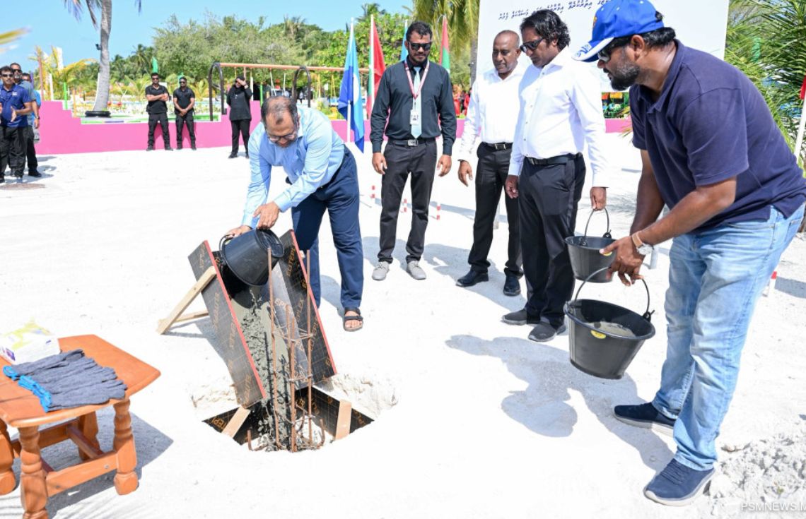 ދިއްދޫ ޞިއްޙީ މަރުކަޒުގެ އެކްސްޓެންޝަން ޢިމާރާތުގެ ޢަމަލީ މަސައްކަތް ފަށައިފި