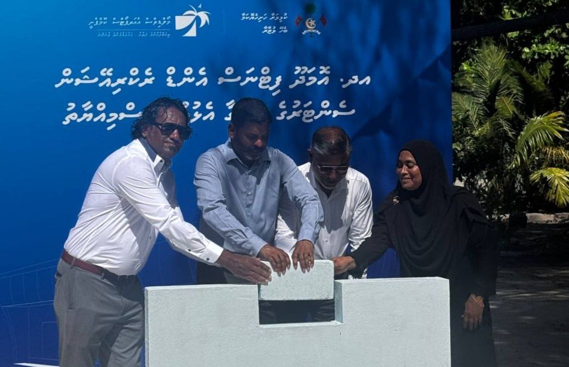 އޮމަދޫ ފިޓްނަސް އެންޑް ރެކްރިއޭޝަން ސެންޓަރުގެ ބިންގާއަޅައިފި