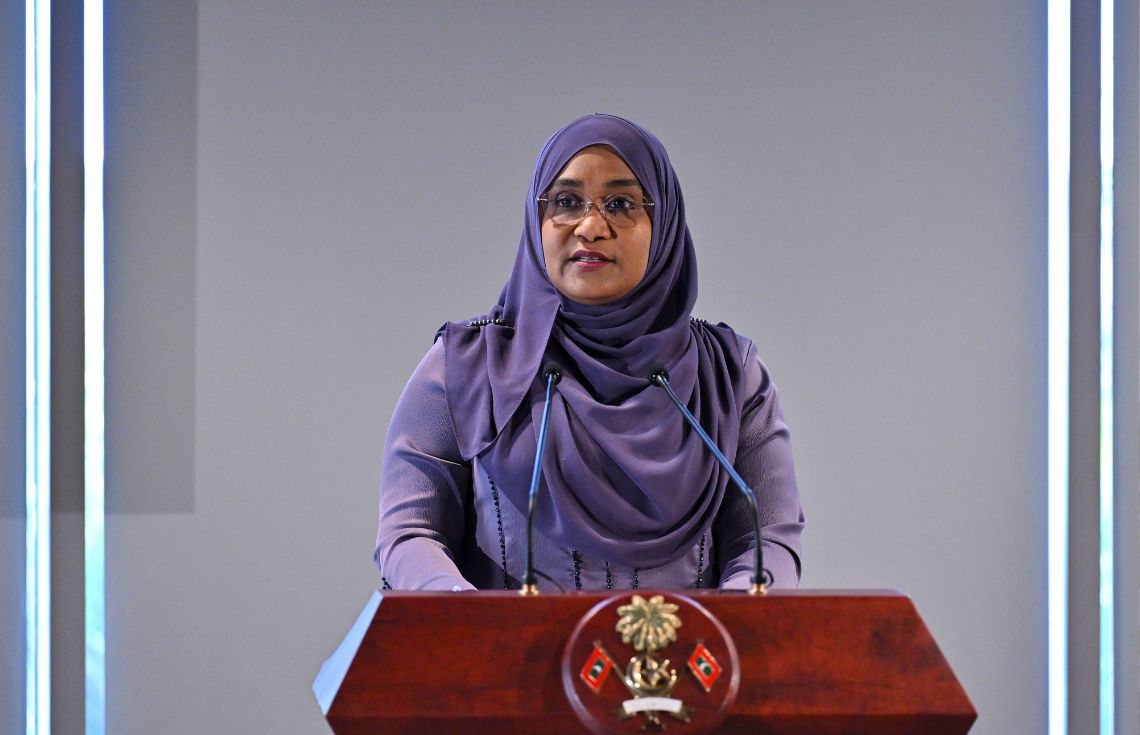 އަންހެން ކުދިންނަކީ ޙަޤީޤީ ކެތްތެރިކަމަކީ ކޮބައިކަން ދައްކުވައިދީ މަގުދައްކާ ބައެއް: ފަސްޓް ލޭޑީ
