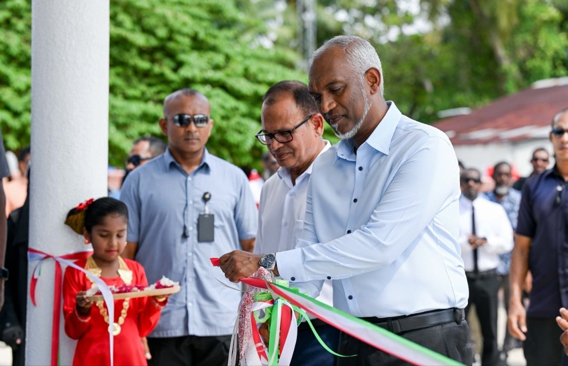 ރައީސުލްޖުމްހޫރިއްޔާ، ނޫމަރާ ކައުންސިލްގެ އައު އިމާރާތް ހުޅުއްވައިދެއްވައިފި