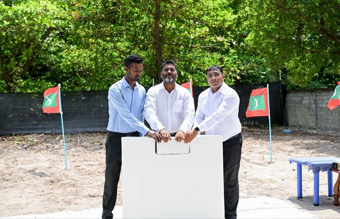 ކަނޑިތީމުގައި ތަރައްޤީކުރާ ފިޓްނަސް އެންޑް ރެކްރިއޭޝަން ސެންޓަރުގެ ބިންގާއަޅައިފި