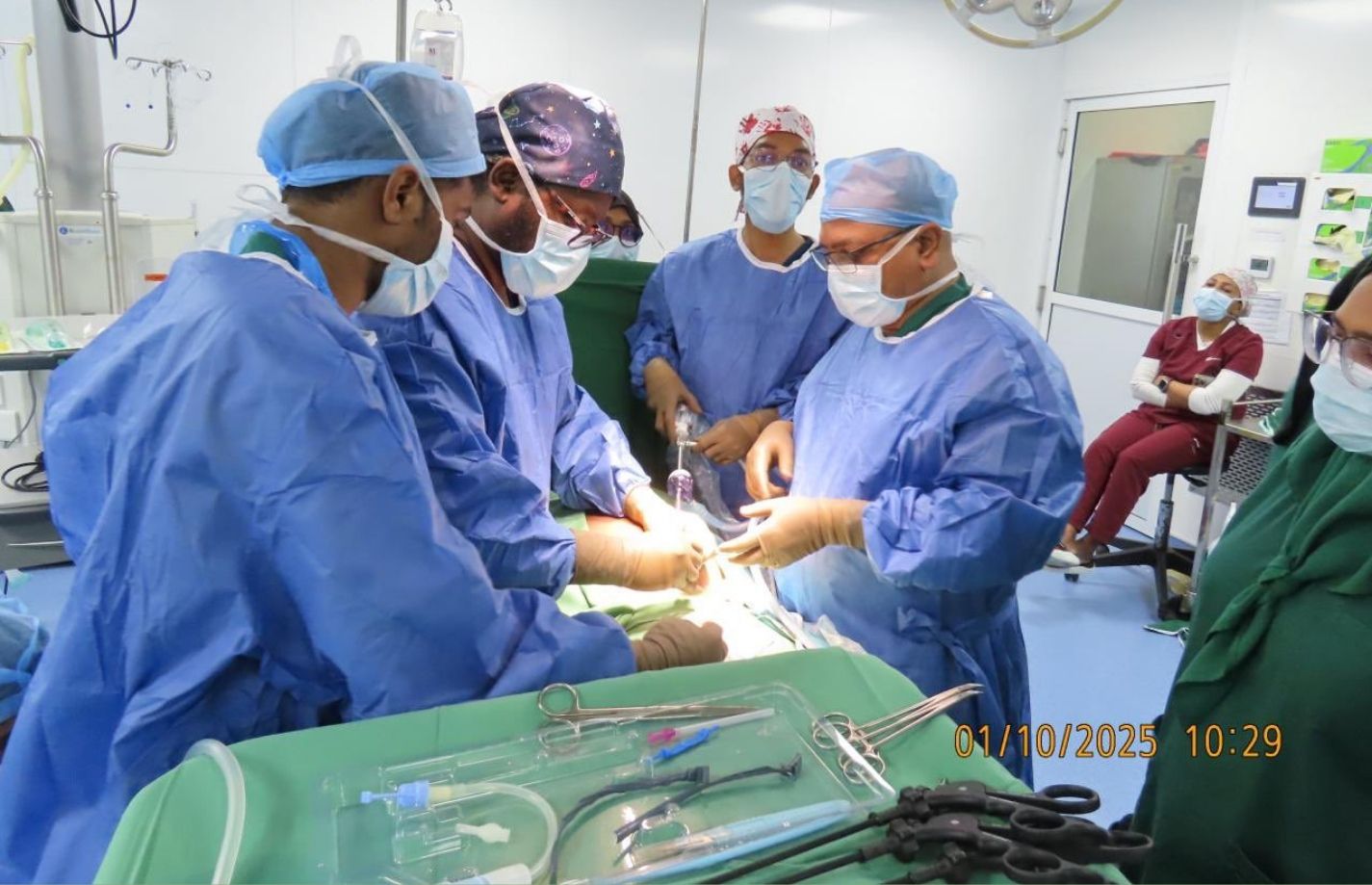 އައިޖީއެމްއެޗްގައި ފުރަތަމަ ފަހަރަށް ޕެރިޓޯނިއަލް ޑަޔަލިސިސްއަށް ބޭނުންވާ މޭގެ ކެތީޓަރު ލެއްވުމުގެ ޚިދުމަތް ތަޢާރަފުކޮށްފި