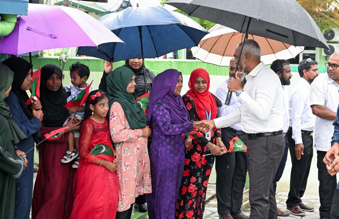 ޒަމާންތަކަކަށްފަހު ރާއްޖޭގެ ރައީސެއް ކުނަހަންދުއަށް ވަޑައިގެންފި