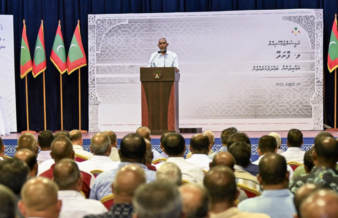 އައްޑޫ ސިޓީގައި ވަކިވަކި ކައުންސިލްތައް އުފެއްދުމުގައި ސަރުކާރުން ހާސިލްކުރަން ބޭނުންވާ ވަކި ގޮތެއް ނެތް: ރައީސް