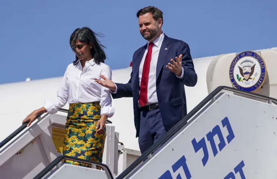 ޣައްޒާގައި ހިންގަމުންދާ ހަނގުރާމަ ހުއްޓުވުން އަވަސްކުރުމަށް ޓްރަމްޕްގެ ނައިބު އިސްރާއީލަށް