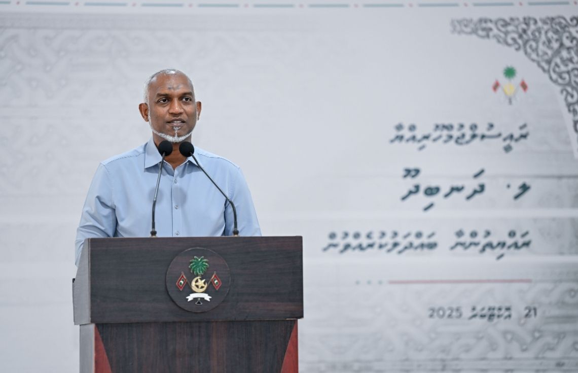 ލ. ދަނބިދޫ މަގު ހެދުމުގެ މަސައްކަތް ކުރިއަށް ގެންދާނީ ނަރުދަމާގެ މައްސަލަ ހައްލުކުރެއްވުމަށް ފަހު: ރައީސް