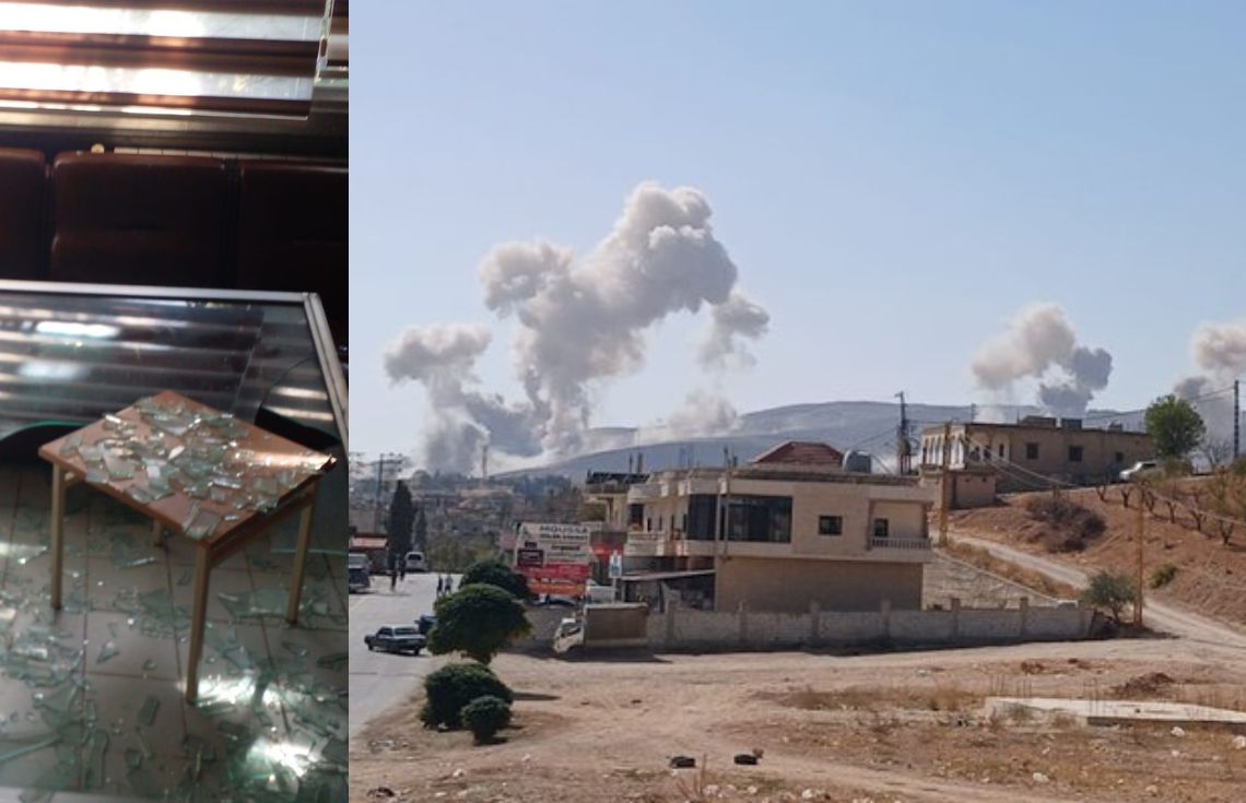 އިސްރާއީލުން ލުބްނާނަށް ދިން ޙަމަލާ: މަދަރުސާއެއްގެ ބިއްލޫރިތައް ތަޅައިގެން، ދަރިވަރުން ޒަޚަމު