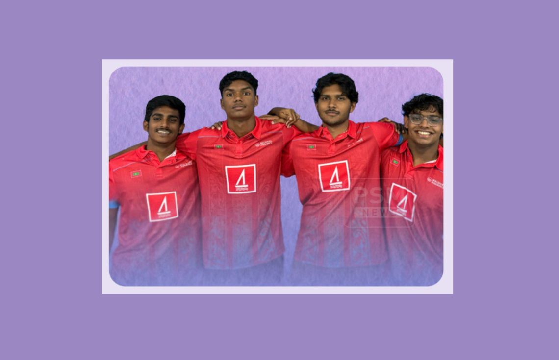 ޝޯޓްކޯސް 50 ގުނަ 4 މީޓަރުގެ ފްރީސްޓައިލް ރިލޭ އިވެންޓުގެ ޤައުމީ ރެކޯޑު އައުކޮށްފި
