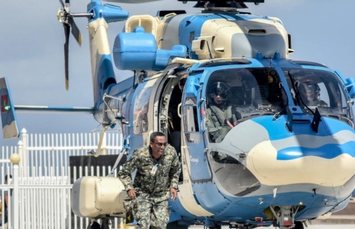 ހެލިކޮޕްޓަރުގެ ޚިދުމަތް ދޭން އަލުން ހުޅުވާލާ 1 އަހަރުތެރޭ ޚިދުމަތް ފަށަނީ