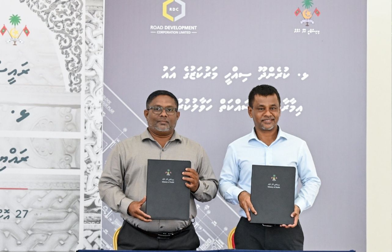 ޅ. ކުރެންދޫ ޞިއްޙީ މަރުކަޒުގެ އައު އިމާރާތުގެ މަސައްކަތް އާރުޑީސީއާ ހަވާލުކޮށްފި