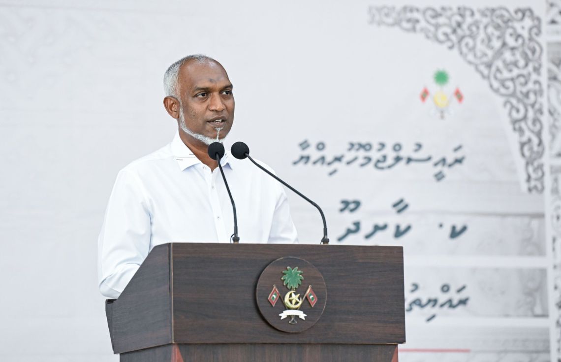 އެންމެ މުހިންމު މަޝްރޫޢެއްގެ ގޮތުގައި ކާށިދޫ ބަނދަރުހެދުން ކުރިއަށް ގެންދާނަން: ރައީސުލްޖުމްހޫރިއްޔާ