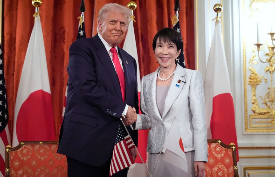 "ޖަޕާނަކީ އެމެރިކާގެ އެންމެގާތް އެކުވެރިޔާ ތަކައިޗީ ވަރުގެ ބޮޑުވަޒީރެއް ނުލިބޭނެ" ޓްރަމްޕް