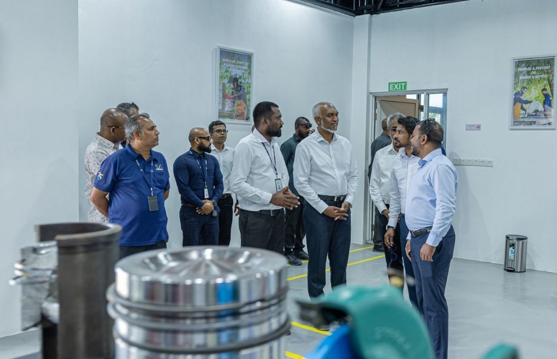 ސްޓެލްކޯއިން ކ. ތުލުސްދޫގައި ޤާއިމްކޮށްފައިވާ ފެނުގެ ނިޒާމް އިފްތިތާޙްކޮށްފި