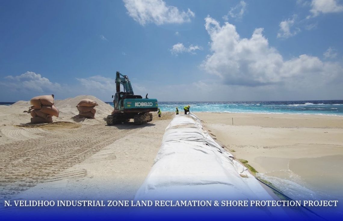 ވެލިދޫގައި ހިއްކި ސަރަޙައްދުގެ ގޮނޑުދޮށް ޙިމާޔަތް ކުރުމުގެ މަސައްކަތް ހަލުވިކަމާ އެކު ކުރިއަށް!