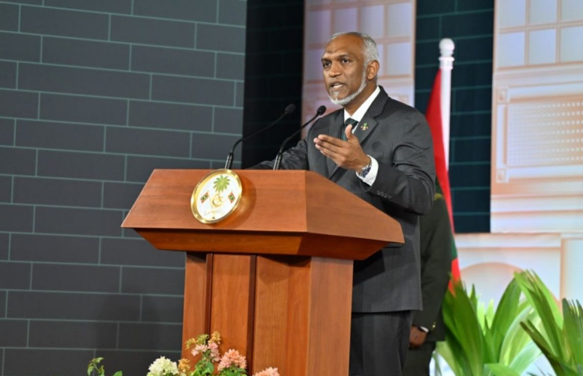 އަންނަ އަހަރަށް ލަފާކޮށް ހުށަހެޅި ބަޖެޓަކީ މި ހިނގާ 2025 ވަނަ އަހަރުގެ ބަޖެޓަށްވުރެ ކުޑަ ބަޖެޓެއް: ރައީސް