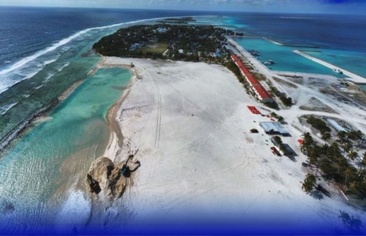 ގއ. ކޮލަމާފުށީ ބިން ހިއްކުމުގެ މަޝްރޫޢުގެ %92 މަސައްކަތް ނިންމާލައިފި