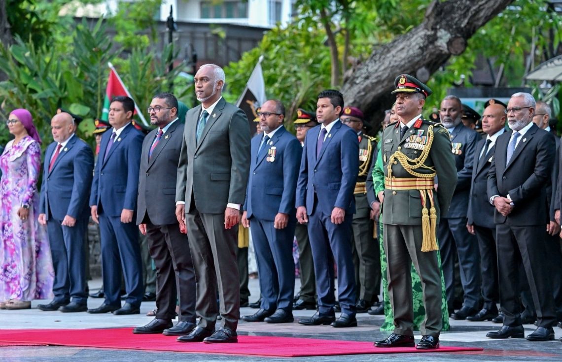 ރައީސުލްޖުމްހޫރިއްޔާގެ ދެކަނބަލުން، 3 ނޮވެންބަރުގެ ހަނދާނީ ބިނާގައި ދިދަ ޖެހުމުގެ ރަސްމިއްޔާތު ޝަރަފުވެރިކޮށްދެއްވައިފި