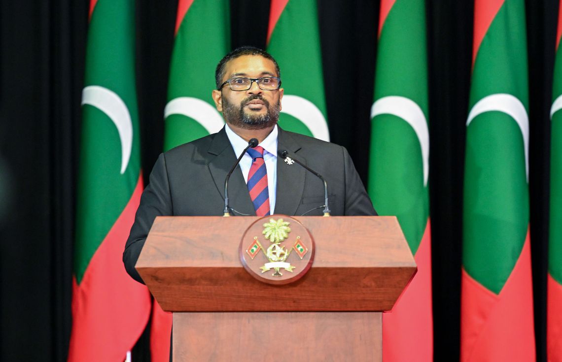 ރައީސްގެ އިސްނެންގެވުމުގެ ދަށުން ދިވެހި ޤައުމީ ދިފާޢީ ބާރު ވަރުގަދަކޮށް،  ޒަމާނީ އަސްކަރިއްޔާއަކަށް ބަދަލުކުރުމުގެ މަސައްކަތް ފެށިއްޖެ: ދިފާޢީ ވަޒީރު