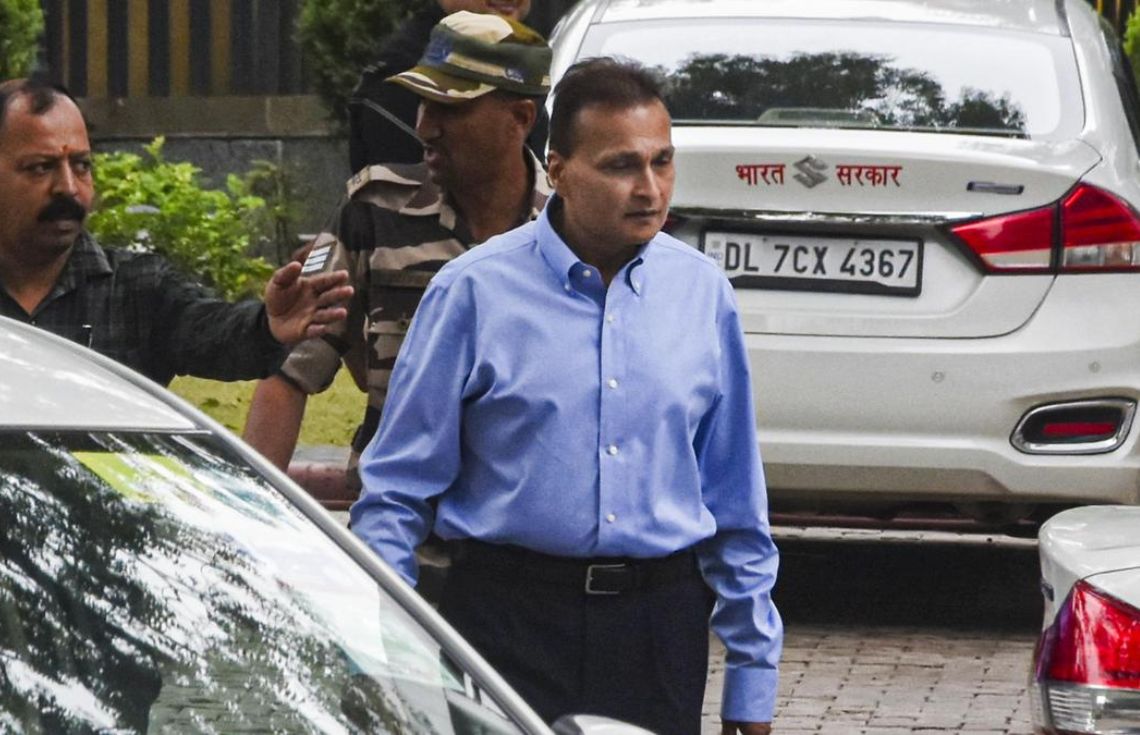 ފައިސާ ލޯންޑަރ ކުރުމުގެ ތުހުމަތުގައި އަނިލް އަމްބާނީގެ 351 މިލިއަން ޑޮލަރުގެ މުދާ ހިފަހައްޓައިފި