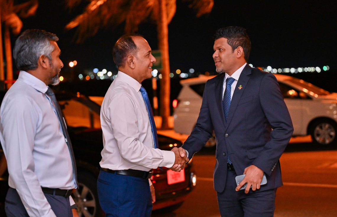 އ.ދ.ގެ ސަމިޓަކަށް ނައިބު ރައީސް ދޯހާއަށް ވަޑައިގެންފި