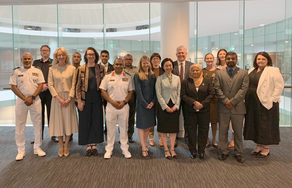 އޮސްޓްރޭލިއާ އާއި ދިވެހިރާއްޖޭގެ ދިފާޢީ ސިޔާސަތާ ބެހޭ މަޝްވަރާ ބައްދަލުވުމެއް ބާއްވައިފި