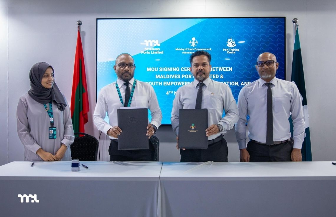 ޒުވާނުން ތަމްރީނު ކުރުމަށް އެމްޕީއެލް އާއި ޒުވާނުންގެ ވުޒާރާއާ ދެމެދު ވެފައިވާ އެއްބަސްވުން އައުކޮށްފި