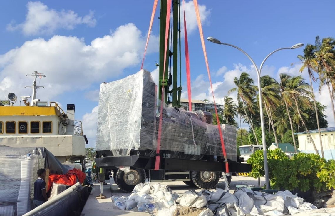 ޚިދުމަތް ރަނގަޅުކުރުމަށް ކ.ގުރައިދުއަށް 1000 ކިލޯވޮޓްގެ ޖެންސެޓެއް ގެންގޮސްފި