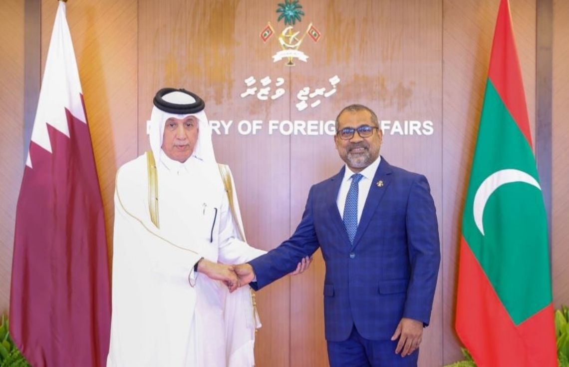 ޚާރިޖީ ވަޒީރު، ޤަތަރުގެ ޚާރިޖީ ވުޒާރާގެ ސްޓޭޓް މިނިސްޓަރާ ބައްދަލުކުރައްވާ މުހިންމު މަޝްވަރާތަކެއް ކުރައްވައިފި