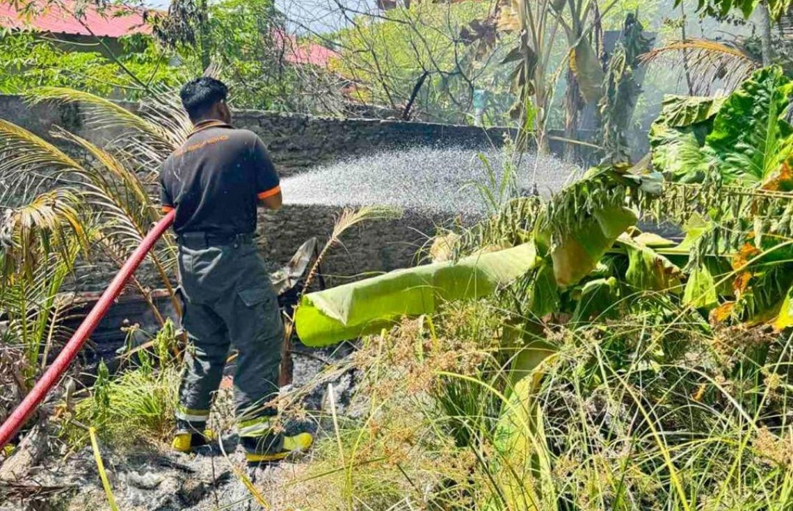 އައްޑޫ މީދޫ ކޯގަންނު ގަބުރުސްތާނު ކައިރީގައި ރޯވި އަލިފާން އެމްއެންޑީއެފުން ނިއްވާލައިފި