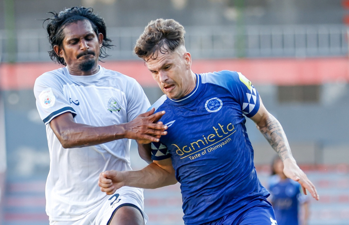 ނިއުގެ ދެ ގޯލުގެ ލީޑު ގެއްލުވާލައި، ފަހު ވަގުތު ގްރީން ސްޓްރީޓްސްއިން ޕޮއިންޓެއް ހޯދައިފި