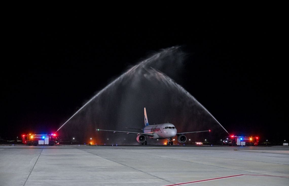 އުތުރުގެ ތަރައްޤީގެ ދޮރާށި ކަމުގައިވާ، ހަނިމާދޫ އިންޓަރނޭޝަނަލް އެއަރޕޯޓު ރަސްމީކޮށް ހުޅުވައިފި