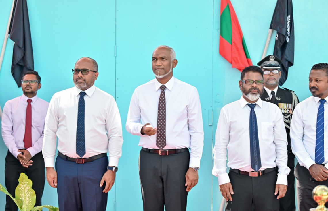 ރައީސުލްޖުމްހޫރިއްޔާ ހުޅުމާލޭގައި މޯލްޑިވްސް ކަރެކްޝަނަލް ސަރވިސްގެ އައު ހެޑްކުއަރޓަރސް ހުޅުއްވައިދެއްވައިފި