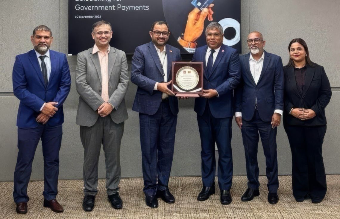 ޑިޖިޓަލް ބަދަލުތައް ގެނައުމަށް ބީއެމްއެލްއިން ކުރާ މަސައްކަތްތަކުގެ އަގު މާސްޓަރކާޑުން ވަޒަންކޮށްފި