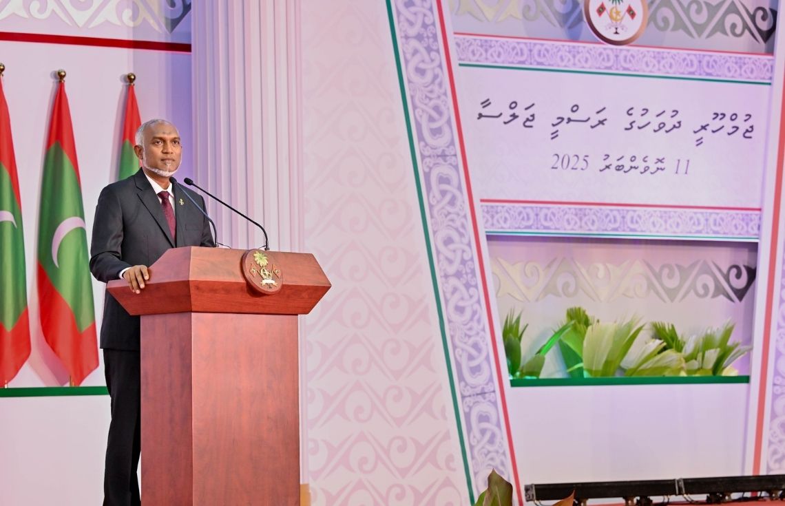 2026 ވެގެންދާނީ ކޮރަޕްޝަންގެ ވަބާއިން ސަލާމަތްކުރެވިފައި އޮތް ނިޒާމެއްގެ ތެރެއިން ޚިދުމަތް ދެވޭ އަހަރަކަށް: ރައީސް މުޢިއްޒު