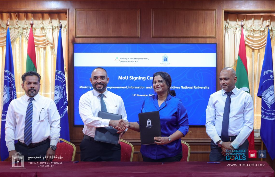 ނޫސްވެރިކަމުގެ ދާއިރާއަށް ޒުވާނުން ތަމްރީނު ކުރުމަށް ސަރުކާރުން އެހީތެރިވާނެކަމުގެ ޔަގީންކަން ދެއްވައިފި