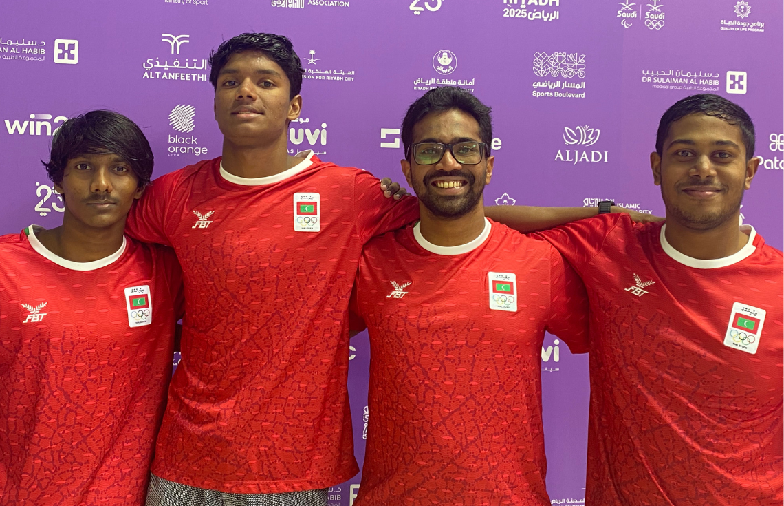 އިސްލާމިކް ސޮލިޑޭރިޓީ ގޭމްސް: 4 ގުނަ 100 މީޓަރުގެ ފްރީސްޓައިލް ރިލޭގެ ޤައުމީ ރެކޯޑު އައުކޮށްފި